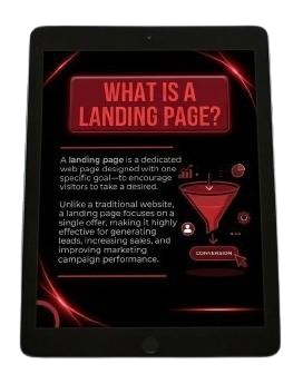 Landing page preview